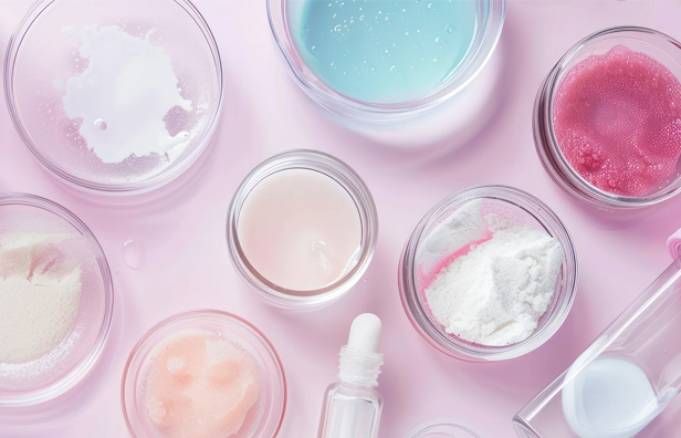 Cosmetic products under development